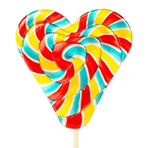 Kalp Lolipop (4 Renk)