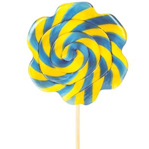 Papatya Lolipop (Sarı Mavi)