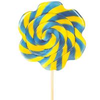 Papatya Lolipop (Sarı Mavi)