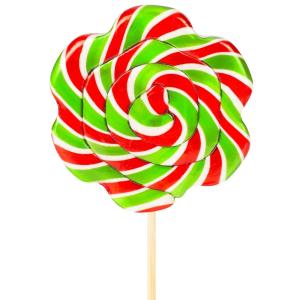 Papatya Lolipop (Yeşil Kırmızı)