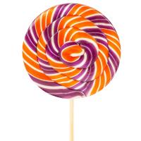 Yuvarlak Lolipop (Mor Turuncu)