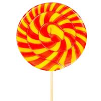 Yuvarlak Lolipop (Sarı Kırmızı)